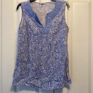3 for $15 Bundle! Anne Carson Scoop Neck Sleeveless Blouse